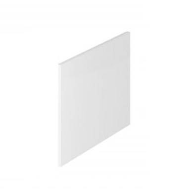 White Gloss 700mm Square Shower Bath End Panel